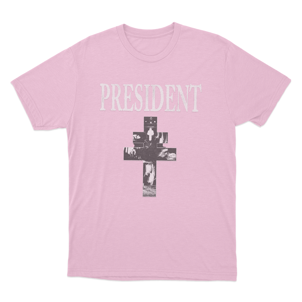 Angel Wings Cross Unisex T Shirt Pink Angel Wings Cross Unisex T Shirt Pink