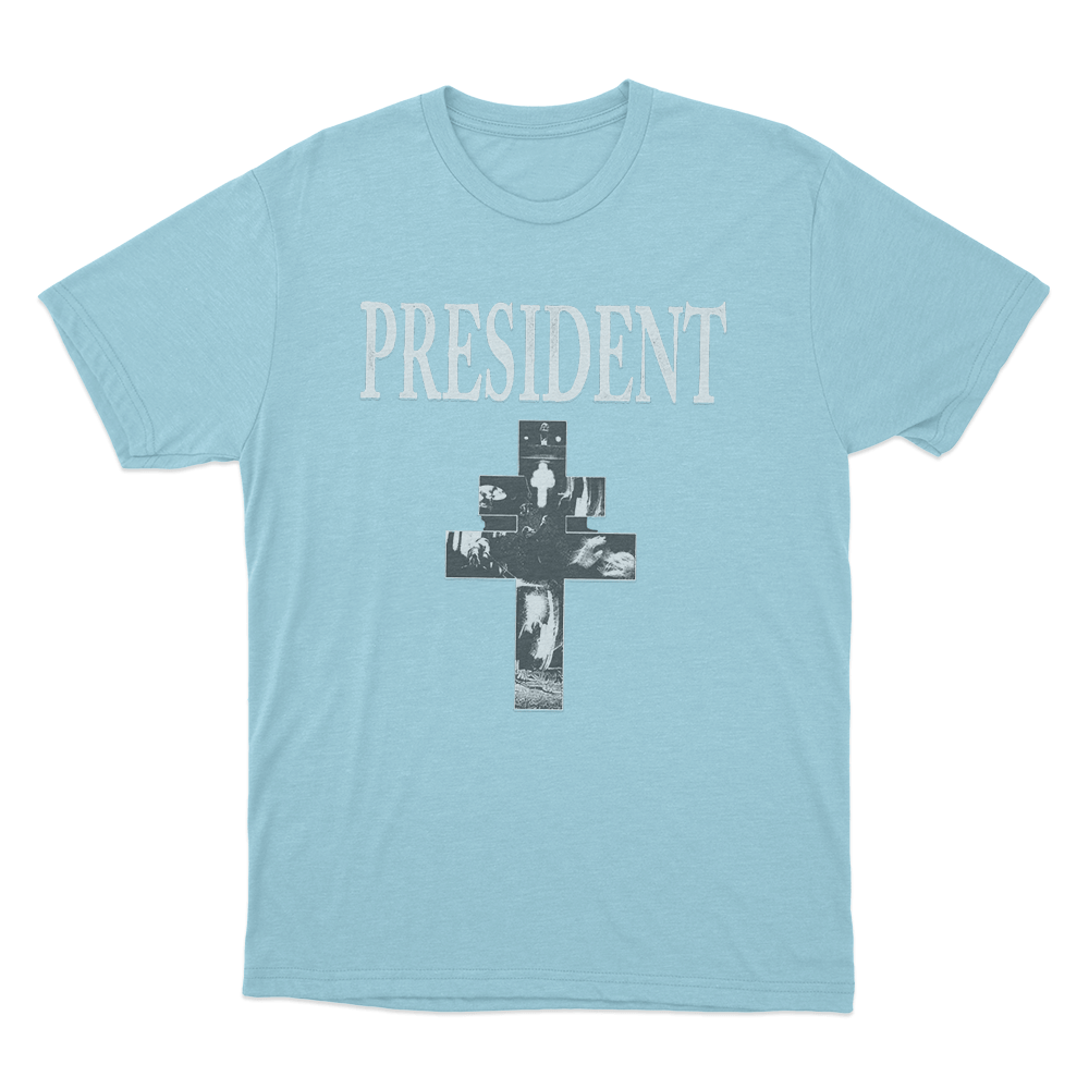 Angel Wings Cross Unisex T Shirt Sky Blue Angel Wings Cross Unisex T Shirt Sky Blue