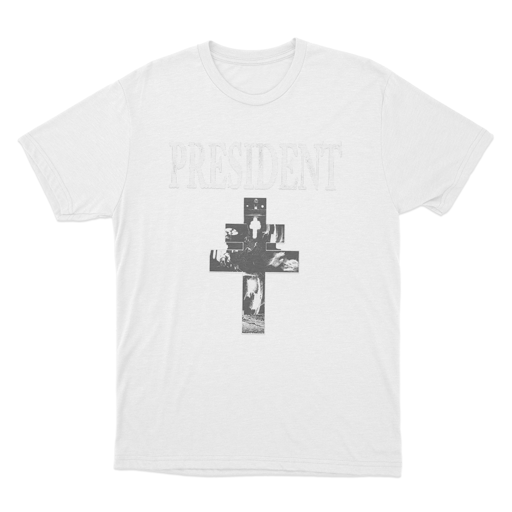 Angel Wings Cross Unisex T Shirt White Angel Wings Cross Unisex T Shirt White