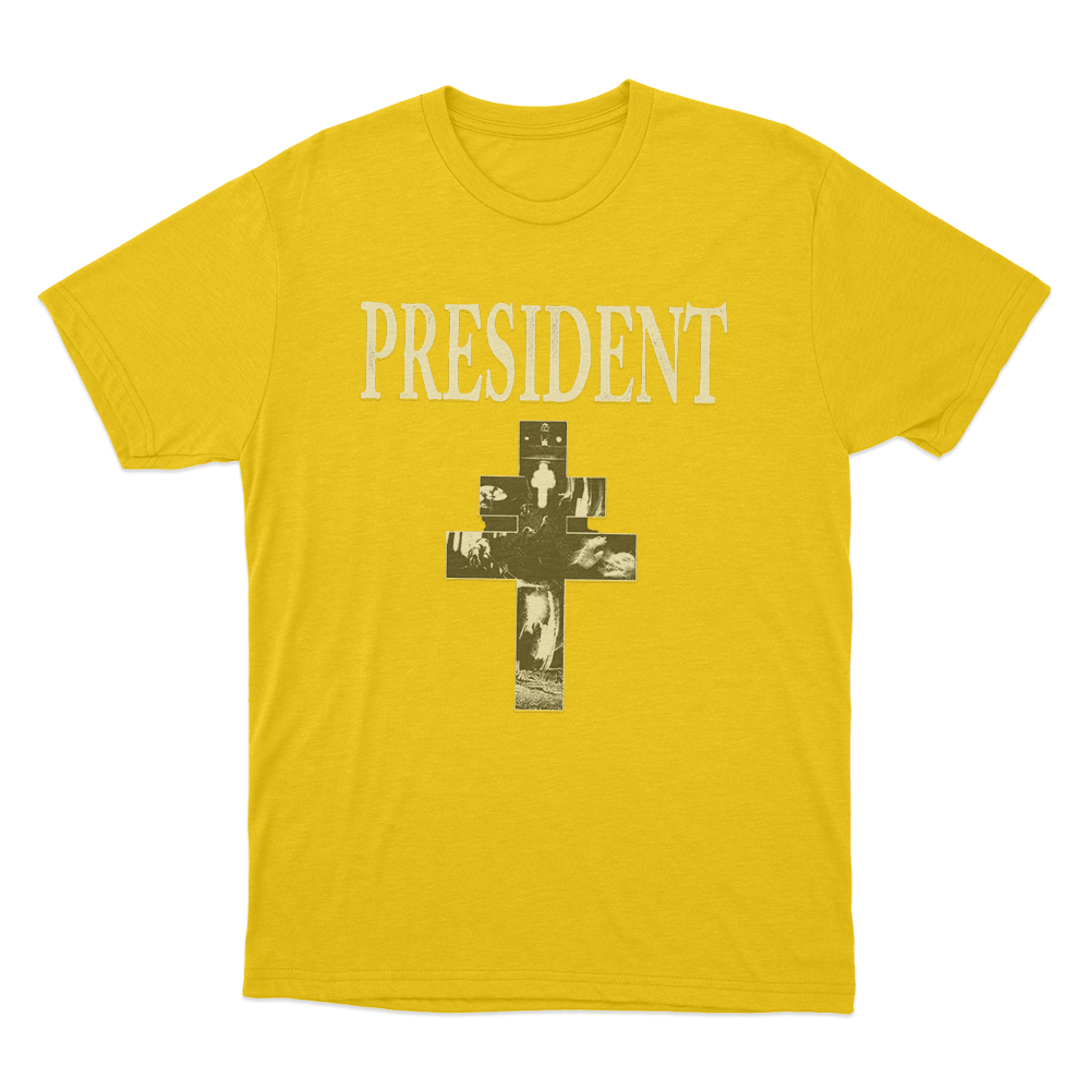 Angel Wings Cross Unisex T Shirt Yellow Angel Wings Cross Unisex T Shirt Yellow