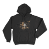Battle Art Cross Unisex Hoodie Black