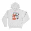 President Dionysus Spiral Lyrics Unisex Hoodie White